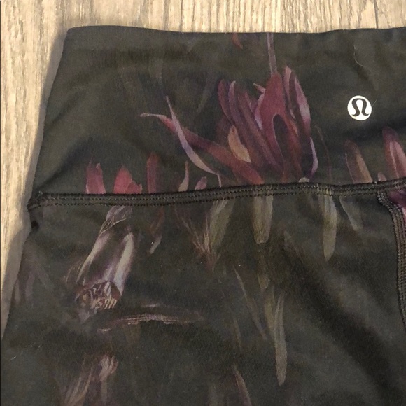 Lululemon Floral Leggings - Picture 3 of 3